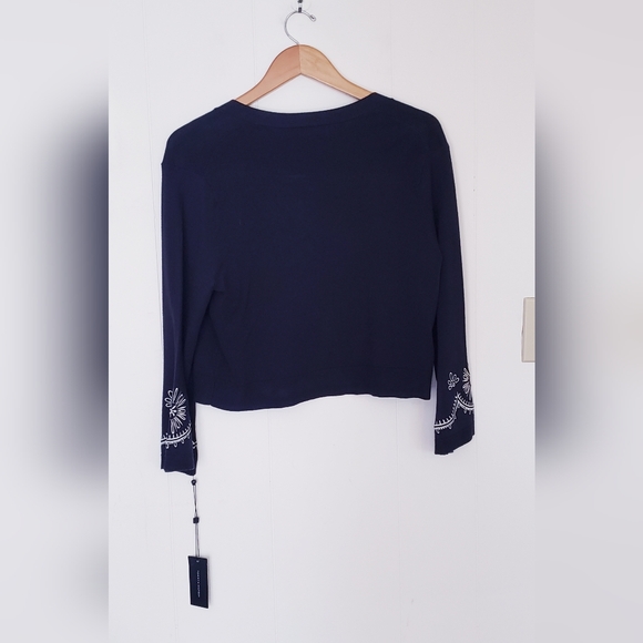 Tommy Hilfiger Embroidered Cardigan - Picture 5 of 9